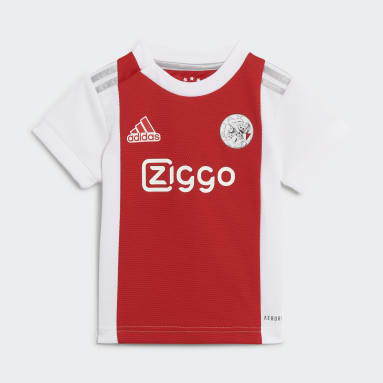Børn Fodbold Hvid Ajax Amsterdam 21/22 Baby hjemmebanesæt