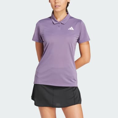 Women Tennis Purple Club Tennis Polo Shirt