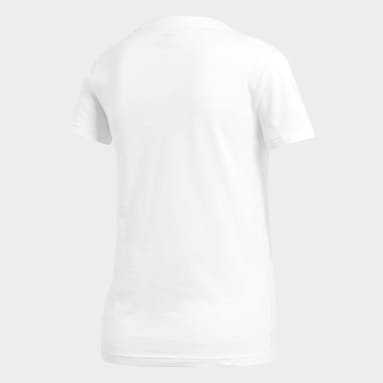 Camiseta Essentials Linear Branco Mulher Sportswear