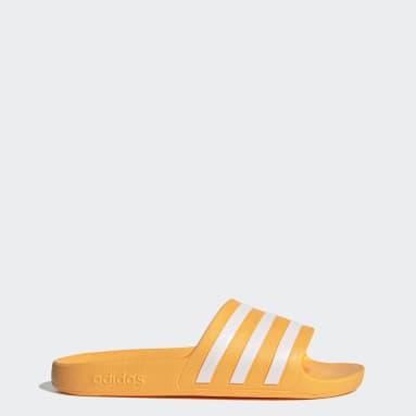 Adilette Aqua Sandaler Gull