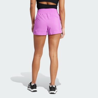 Pacer Training 3-Stripes Geweven High-Rise Short