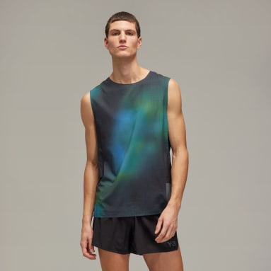 Y-3 Allover Print Running Tank Top