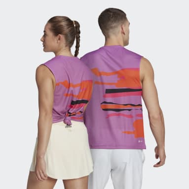 Playera sin Mangas Tenis New York (Unisex) Violeta Tennis