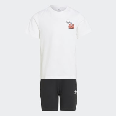 белый Комплект: футболка и шорты Originals x Kevin Lyons