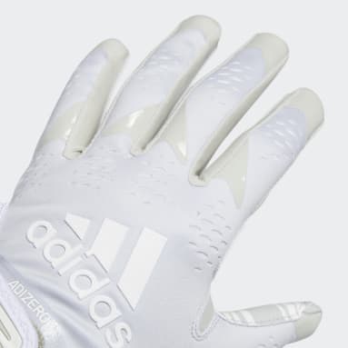 Men's Football Grey Adizero 12 Gloves
