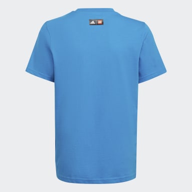 Camiseta adidas x Classic LEGO® Estampada Azul Niño Sportswear