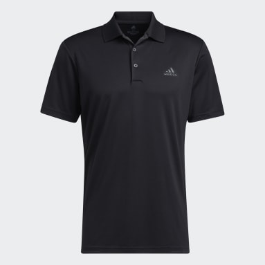 Muži Golf černá Polokošile Performance Primegreen