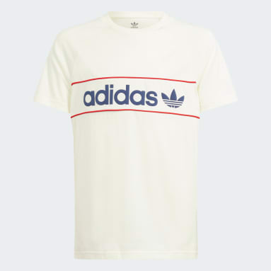 Camisetas adidas niño beige 2025