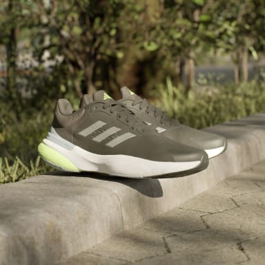 ผู้ชาย วิ่ง สีดำ รองเท้า Response Super 3.0