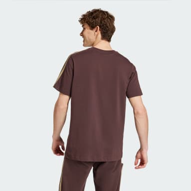Magliette adidas uomo marroni clearance