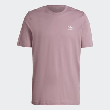 Camiseta Trifolio Adicolor Essentials Morado Hombre Originals