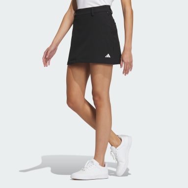 Women Golf Black 브러쉬드 스트레치 스커트