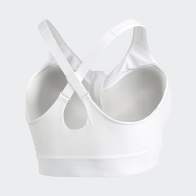 Women Training White Ultimate Bra (Plus Size)