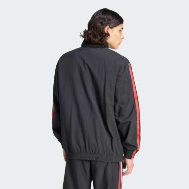 Chamarra Deportiva Essentials 3 Franjas Tejida