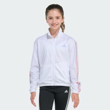 Long Sleeve 3-Stripes Printed Track Jacket