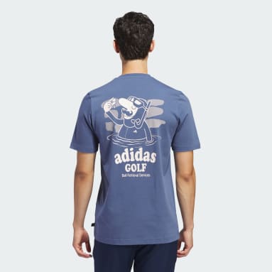 Men's Golf Blue Ball Retrieval Graphic Pocket Tee