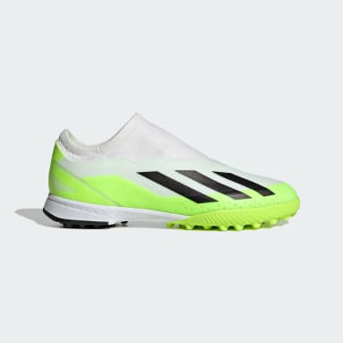 Kids 4-8 Years Football X Crazyfast.3 Laceless Turf Boots