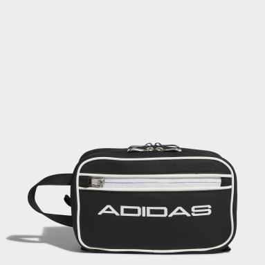 Men Golf Black Tour Two-Zip Pouch