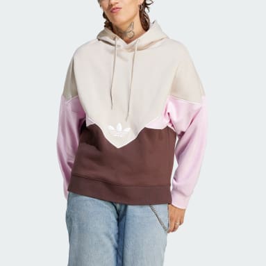 Bluza z kapturem Różowy