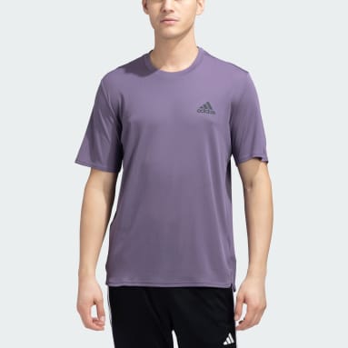 Men Purple Adidas Tshirts - Buy Men Purple Adidas Tshirts online in India