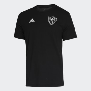 Camiseta Concentração Atletico Mineiro Preto Homem Futebol