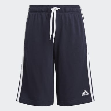 Shorts adidas Essentials 3 Tiras Azul Niño Sportswear