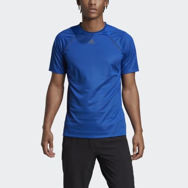 T-shirt HIIT Spin Training Bleu Hommes Fitness Et Training