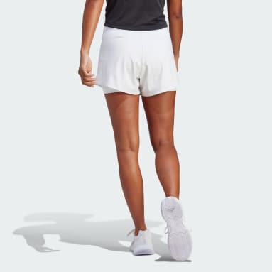 Women's Tennis White Tennis Match Shorts