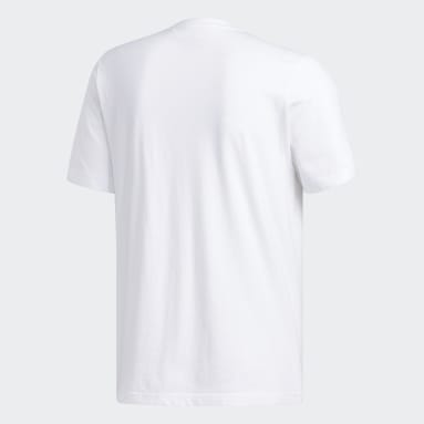 T-shirt Basic Badge of Sport blanc Hommes Sportswear