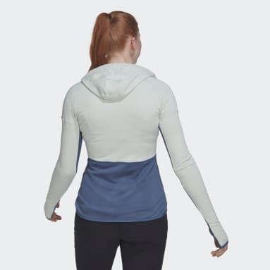 Terrex Zupahike Hooded Fleece Jakke Grønn