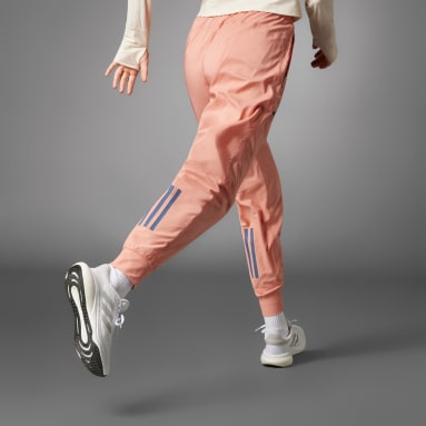 New Balance x Staud Womens Track Pants Fiery Red Joggers W Mini Pink Purse L