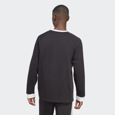 Adicolor Classics 3-Stripes Long Sleeve T-skjorte Svart