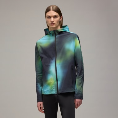 เสื้อแจ็คเก็ตสำหรับวิ่งพิมพ์ลายทั้งตัว Y-3