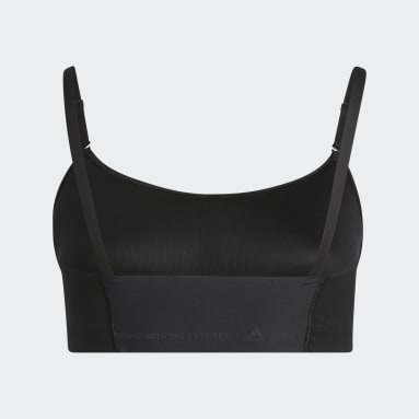 Seamless Light Support Sports bra - Black - Ladies