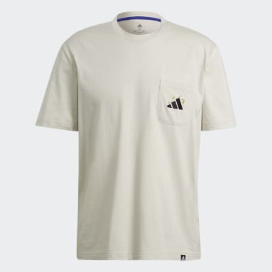 Camiseta Mandala Graphic Beige Hombre Sportswear
