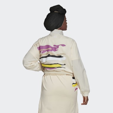 Chamarra Deportiva Thebe Magugu Beige Mujer Originals