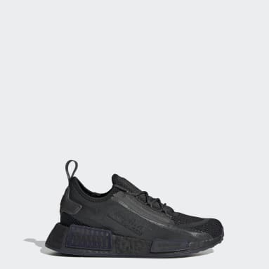 Youth 8-16 Years Originals Black NMD_R1 Spectoo Shoes