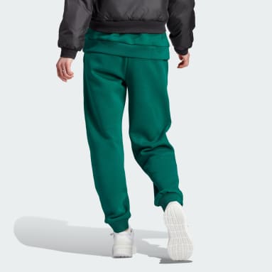 Pantalon molleton Scribble Embroidery vert Femmes Sportswear