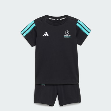 MERCEDES - AMG PETRONAS FORMULA 1 TEAM DNA BABY SHORT SLEEVE JOGGINGDRAGT