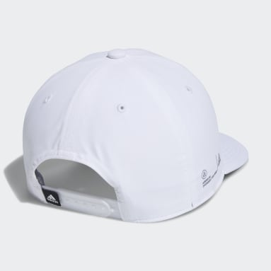 Men's Training White Offset 3-Bar Snapback Hat