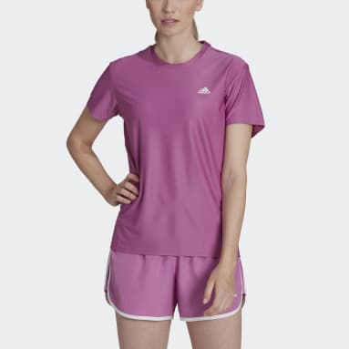 Remera de Running Adi Runner Violeta Mujer Running