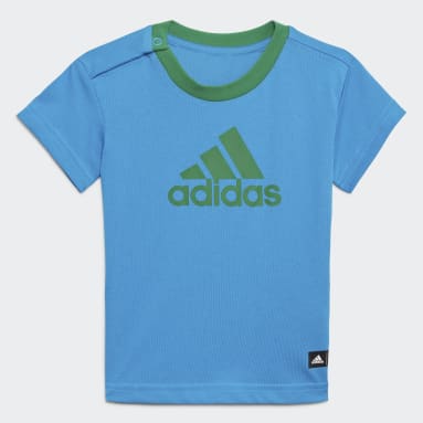 adidas x Classic LEGO® Tee and Shorts Set Niebieski