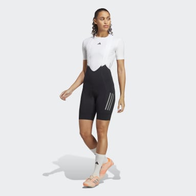 Women Cycling Black 패디드 사이클링 빕 쇼츠