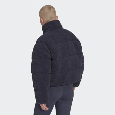 Puffer Jakke Blå