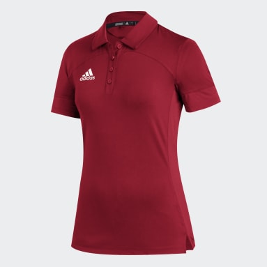 Women's Sportswear Red Under the Lights Coach's Polo Shirt