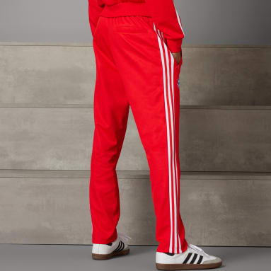 Red Joggers adidas UK
