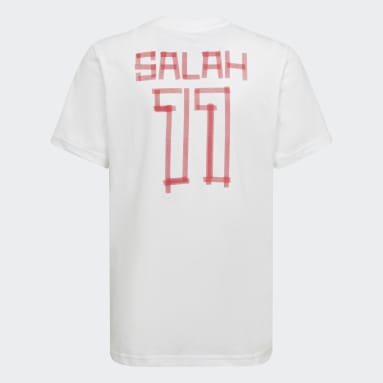 Salah Football Graphic T-skjorte Hvit