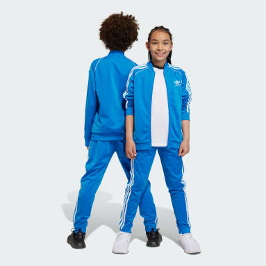 Børn Originals Blå Adicolor SST træningsbukser