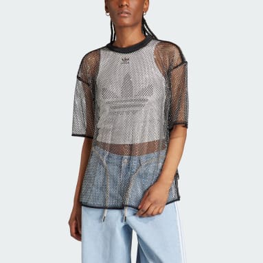 Women originals Black Adilenium 라인스톤 티