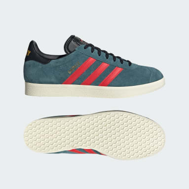 Adidas 35 claret and blue trainers online